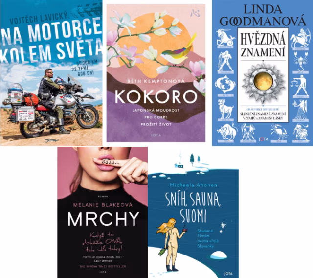 Soutěž o 5 knih z Nakladatelství Jota
