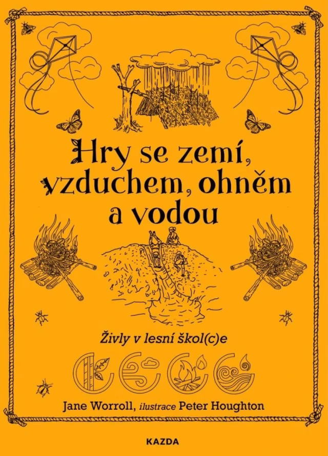 Soutěž o 5 knih Hry se zemí, vzduchem, ohněm a vodou - Živly v lesní škol(c)e