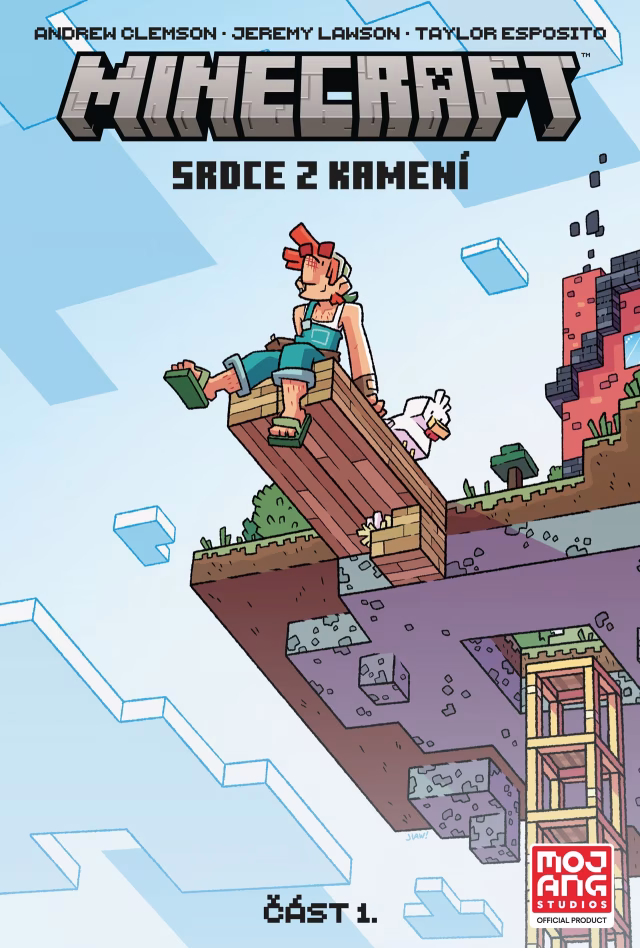 Soutěž o 5 knih Minecraft komiks: Srdce z kamení 1