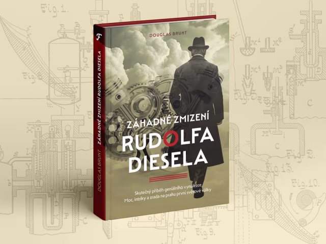Soutěž o 5 knih Záhadné zmizení Rudolfa Diesela